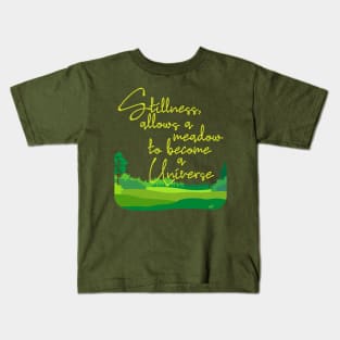 Stillness-light Kids T-Shirt